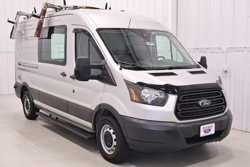 Ingot Silver Metallic 2017 Ford Transit-250 148 WB Medium Roof Cargo