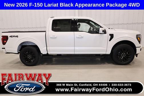 Star White 2026 Ford F-150 Lariat