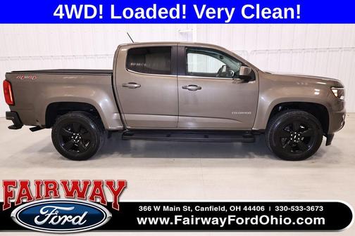 Brownstone Metallic 2016 Chevrolet Colorado LT