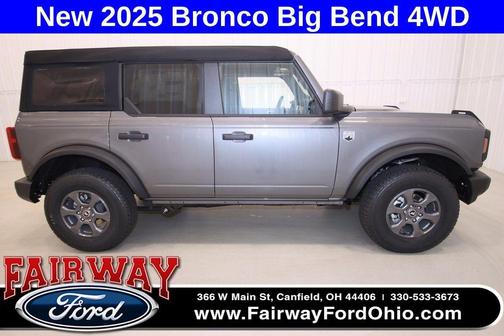 Carbonized Gray Metallic 2025 Ford Bronco Big Bend