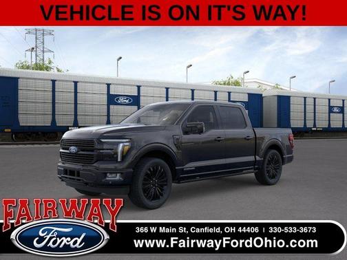 Agate Black Metallic 2026 Ford F-150 Platinum