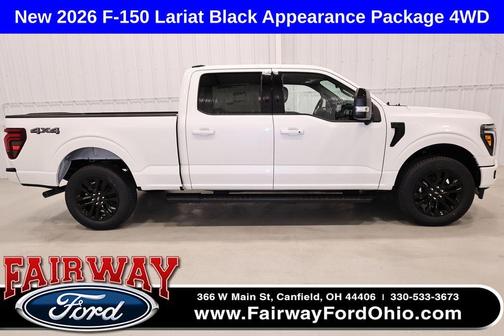 Star White 2026 Ford F-150 Lariat