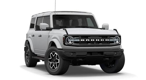 Avalanche Gray 2026 Ford Bronco Outer Banks