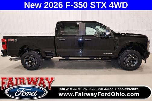 Agate Black Metallic 2026 Ford F-350 XL