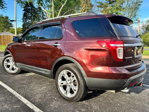 Orange 2012 Ford Explorer Limited