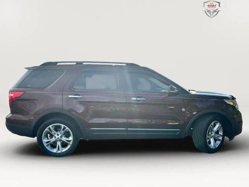 Orange 2012 Ford Explorer Limited