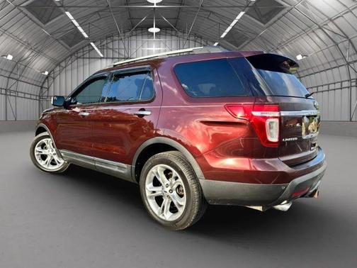 Orange 2012 Ford Explorer Limited