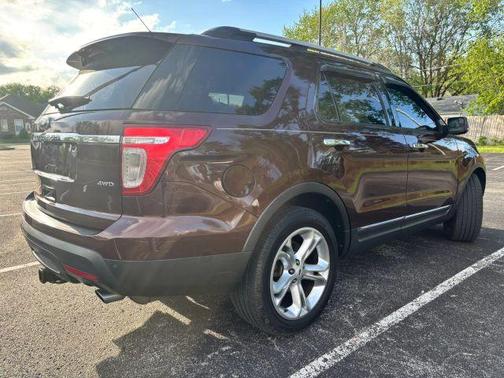 Orange 2012 Ford Explorer Limited