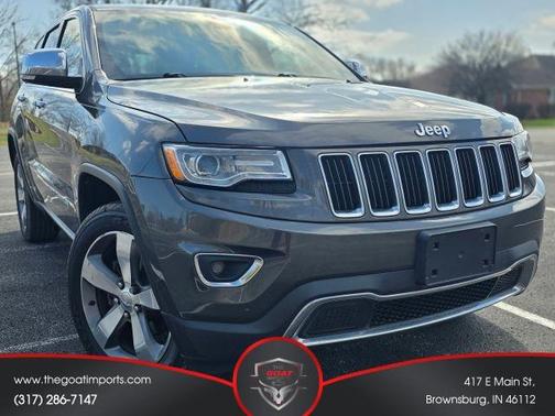 Gray 2015 Jeep Grand Cherokee Limited