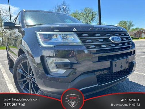 Black 2017 Ford Explorer XLT