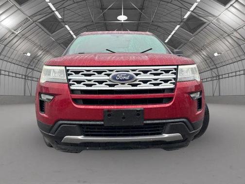 Red 2019 Ford Explorer XLT