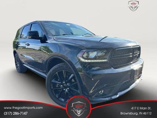 Black 2017 Dodge Durango GT