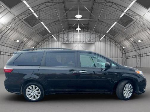 Black 2017 Toyota Sienna XLE Premium