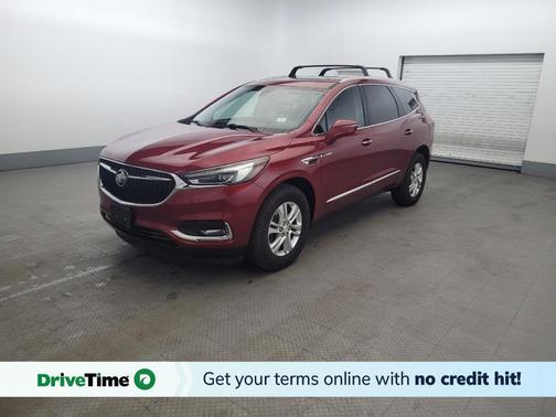 Red 2018 Buick Enclave Essence