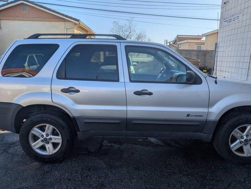 Silver Metallic Clearcoat 2007 Ford Escape Hybrid Base