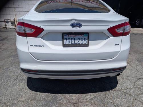 Oxford White 2016 Ford Fusion SE
