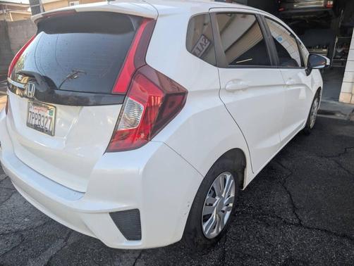 White Orchid Pearl 2016 Honda Fit LX
