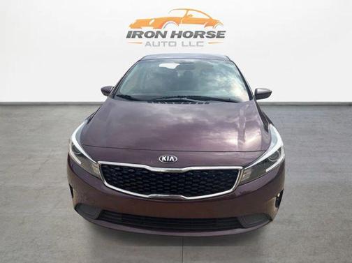 Red 2018 Kia Forte LX