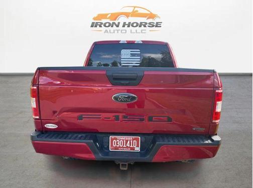 Red 2020 Ford F-150 XLT