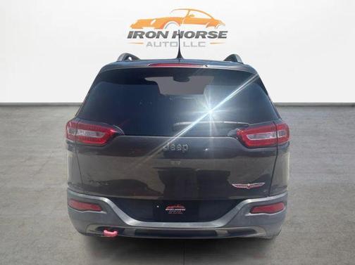Black 2015 Jeep Cherokee Trailhawk