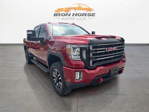 Burgundy 2020 GMC Sierra 2500 AT4