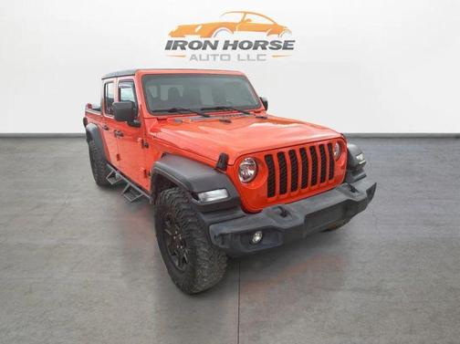 Orange 2020 Jeep Gladiator Sport