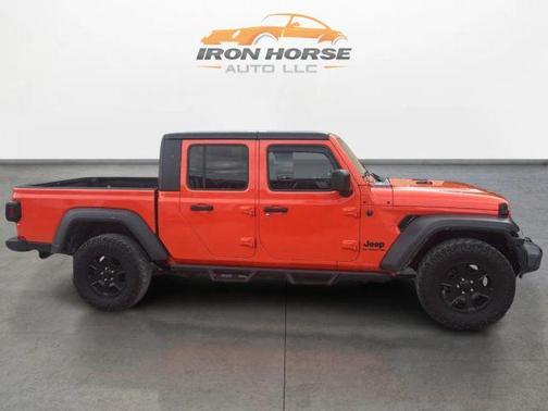 Orange 2020 Jeep Gladiator Sport