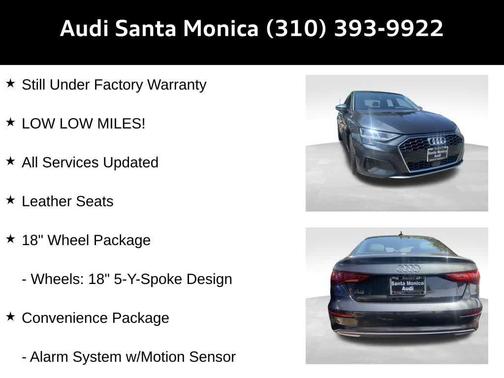 2022 Audi A3 Premium