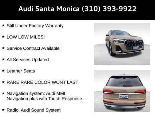 2025 Audi Q7 55 Premium Plus