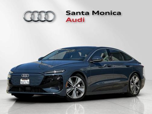 Plasma Blue Metallic 2025 Audi A6 e-tron Premium