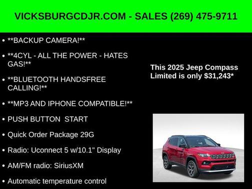 2025 Jeep Compass Limited