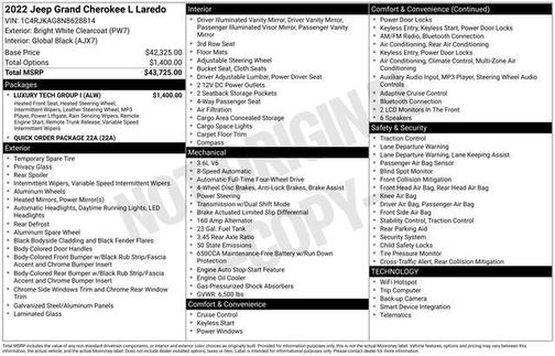 2022 Jeep Grand Cherokee L Laredo