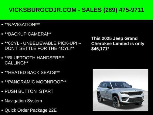 2025 Jeep Grand Cherokee Limited X