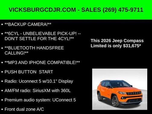 2026 Jeep Compass Limited