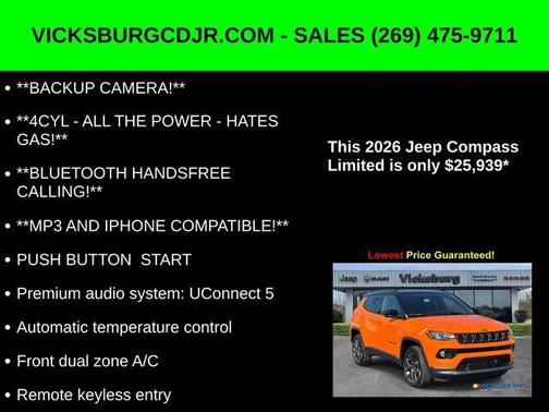 2026 Jeep Compass Limited