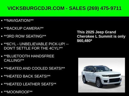 2025 Jeep Grand Cherokee L Summit