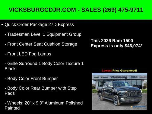 2026 RAM 1500 Express