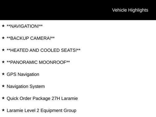 2026 RAM 1500 Laramie