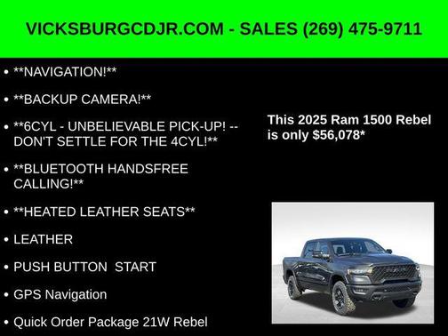 2025 RAM 1500 Rebel