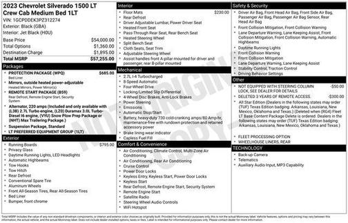 2023 Chevrolet Silverado 1500 LT