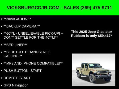 2025 Jeep Gladiator Rubicon
