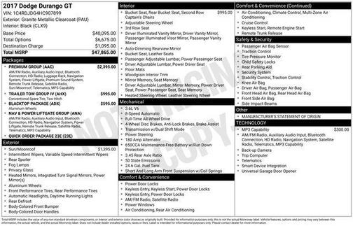 2017 Dodge Durango GT