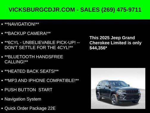 2025 Jeep Grand Cherokee Limited X