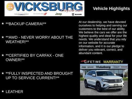 2023 Volkswagen Atlas Cross Sport 2.0T SE w/Technology 4MOTION