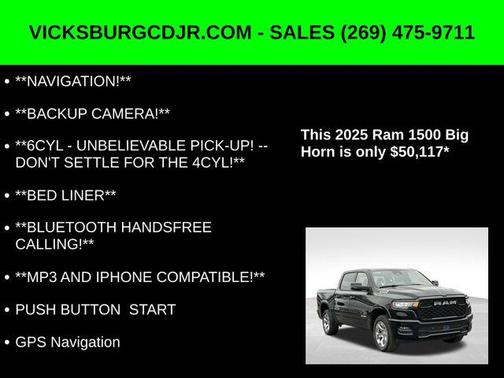 2025 RAM 1500 Big Horn/Lone Star
