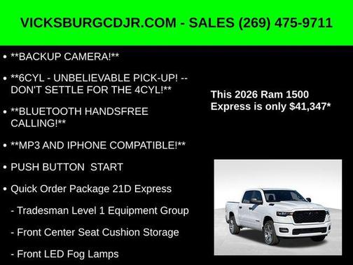 2026 RAM 1500 Express