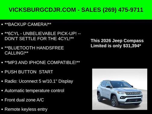 2026 Jeep Compass Limited