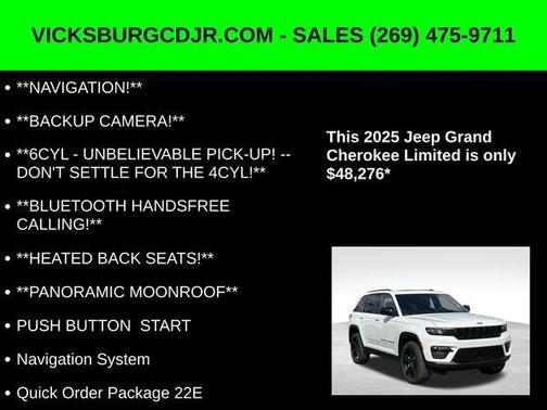 2025 Jeep Grand Cherokee Limited X