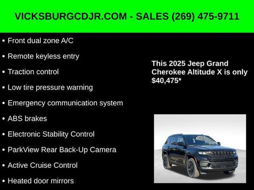 2025 Jeep Grand Cherokee Altitude