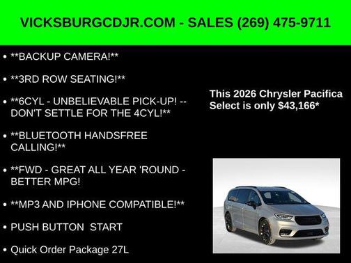 2026 Chrysler Pacifica L